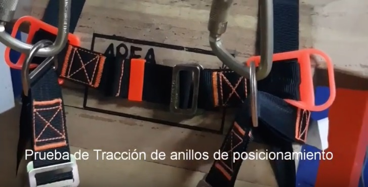 Prueba de tracción con torso